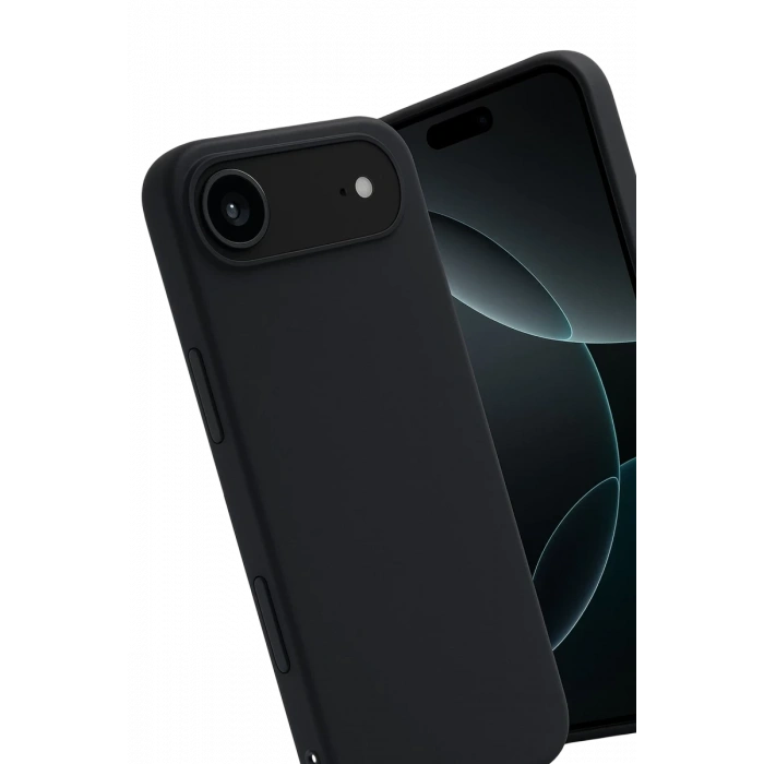 Hubrendy Bez Apple iPhone 17 Air First Silikon - Siyah