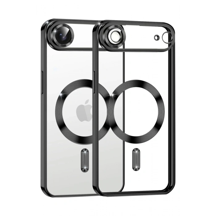 Hubrendy Bez Apple iPhone 17 Air Kross Magneticsafe Kapak - Siyah