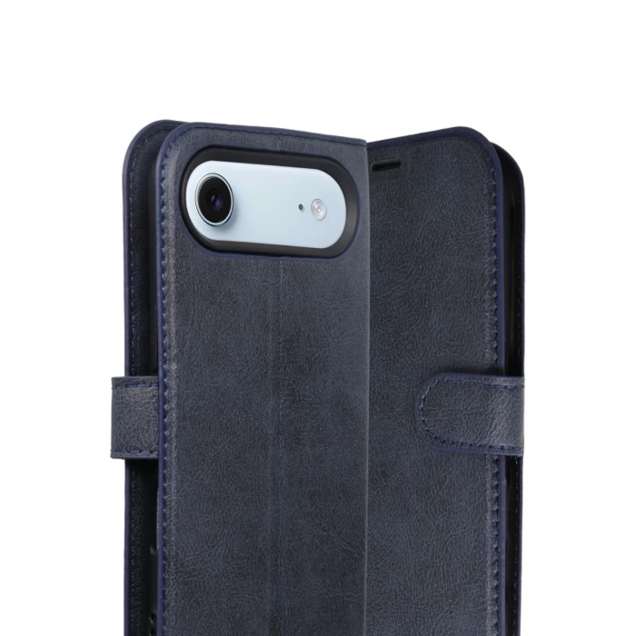 Hubrendy Bez Apple iPhone 17 Air Trend S Plus Kapaklı Kılıf - Lacivert