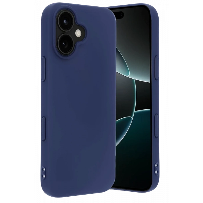 Hubrendy Bez Apple iPhone 17 First Silikon - Lacivert