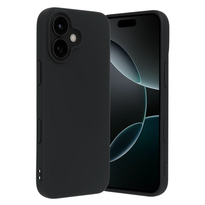 Hubrendy Bez Apple iPhone 17 First Silikon - Siyah
