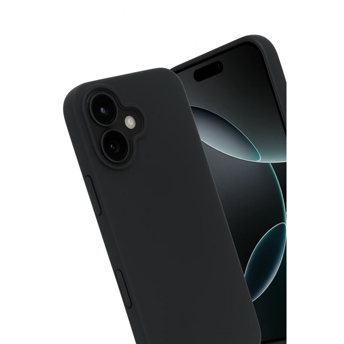 Hubrendy Bez Apple iPhone 17 First Silikon - Siyah