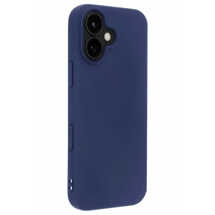 Hubrendy Bez Apple iPhone 17 Nano içi Kadife Silikon - Lacivert