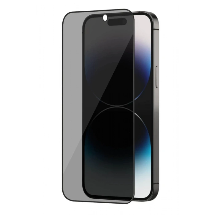 Hubrendy Bez Apple iPhone 17 Pro Max Bilvis 3X AR Hayalet Cam Ekran Koruyucu - Siyah