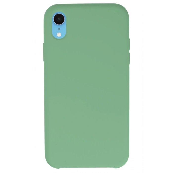 Hubrendy Bez Apple iPhone XR Kılıf Lansman Legant Silikon - Yeşil