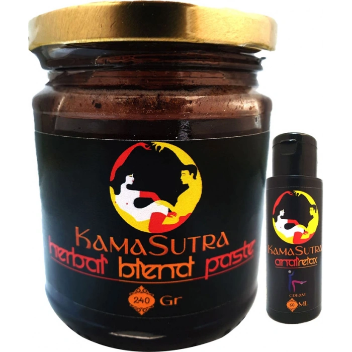 Hubrendy Bez Kamasutra Men Blend Paste 240 gr + An.al Relax Cream 60 ml