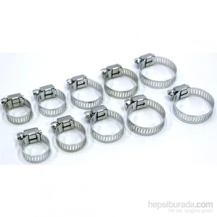 Hubrendy Kargo 10 Değişik Kelepçe Seti Clamp Set
