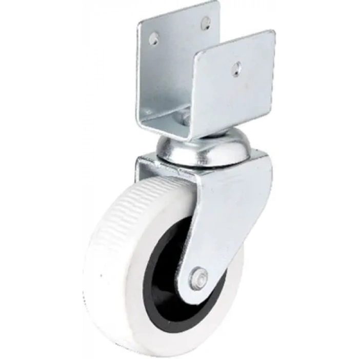 Hubrendy Kargo 324 - 50x20 Mm Gri Kısa U Tablalı Teker 4 Adet