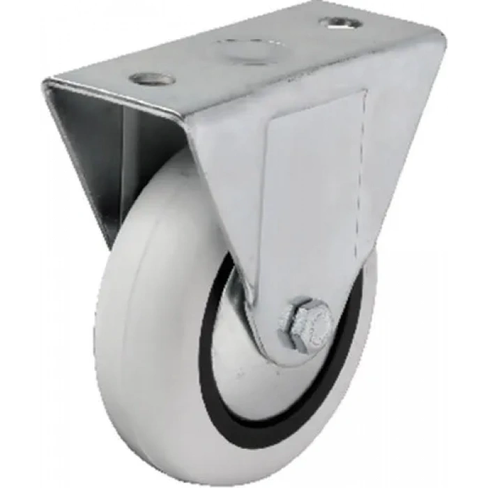 Hubrendy Kargo 355 - 75x25 Mm Pvc Makaralı Sabit Teker 4 Adet