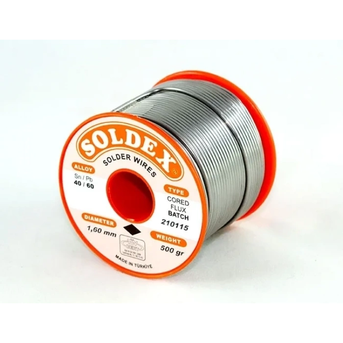 Hubrendy Kargo 40-60 Lehim Teli 500 Gr 1.2 Mm - Sn:40 / Pb:60