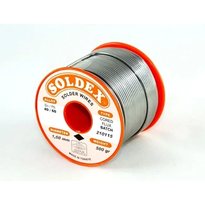 Hubrendy Kargo 40-60 Lehim Teli 500 Gr 1.2 Mm - Sn:40 / Pb:60