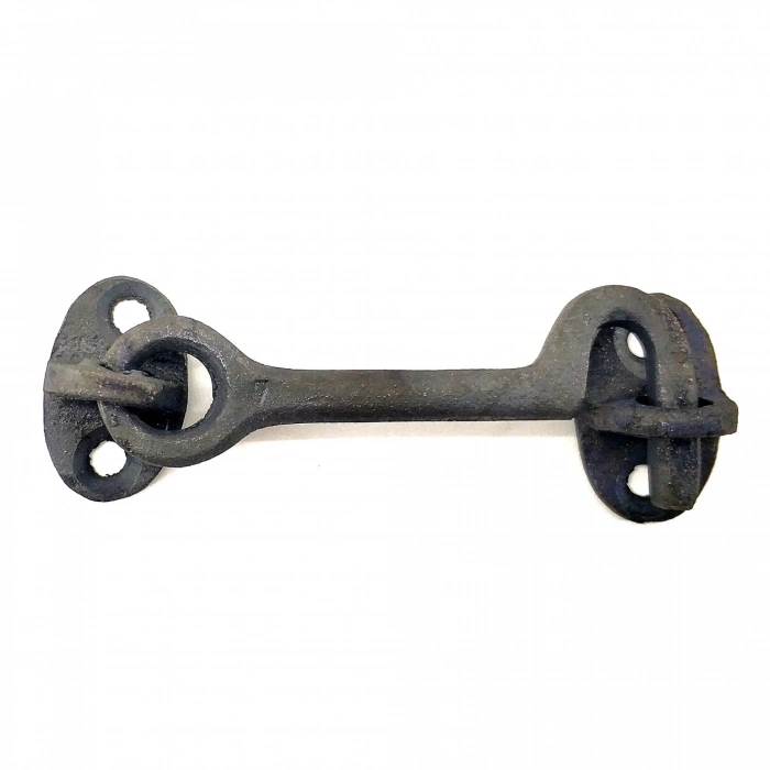 Hubrendy Kargo Antika Tarz Dekoratif Pirinç  Çengeli - 8,5cm, Oksit
