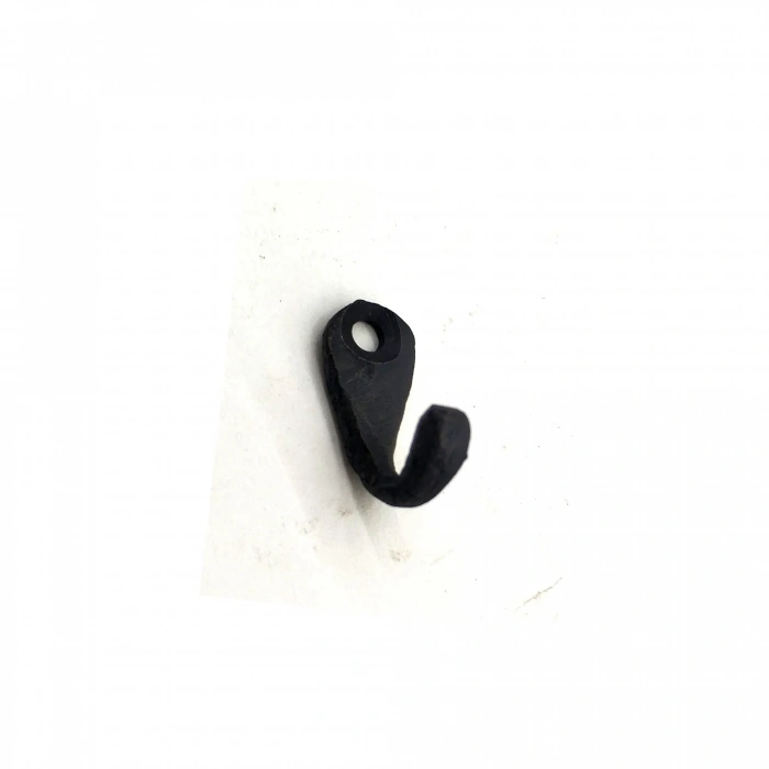 Hubrendy Kargo Antika Tarz Dekoratif Pirinç Tekli Mini Askı - 27x11 Mm, Oksit