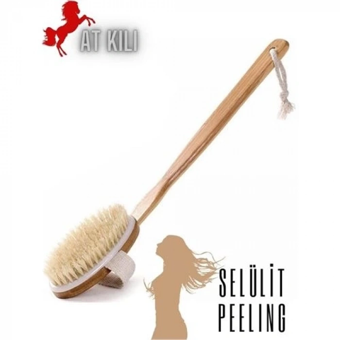 Hubrendy Kargo At Kılı Kuru Islak Selülit Peeling Fırçası