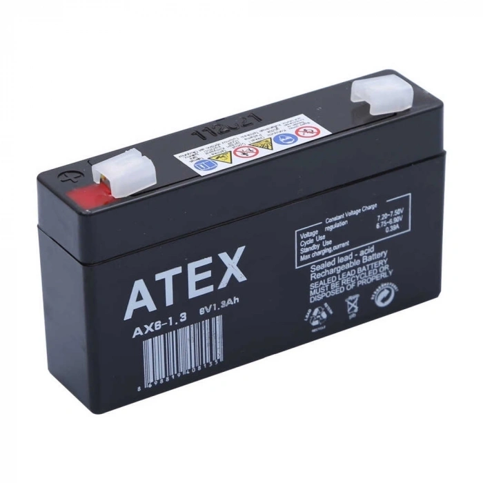 Hubrendy Kargo Atex Ax6-1.3 6v 1.3ah Akü