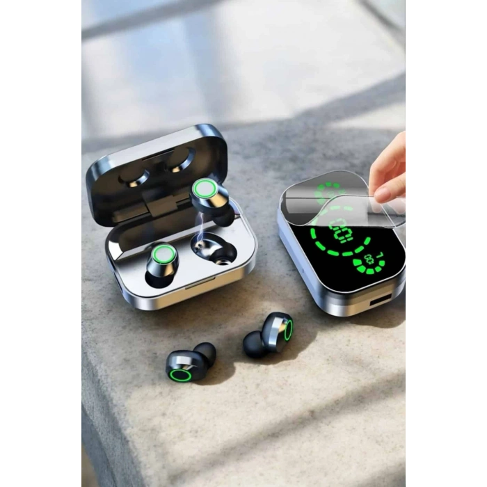 Hubrendy Kargo Bluetooth Kulaklık Mikrofonlu Dokunmatik Kontrol Anc Özelliği