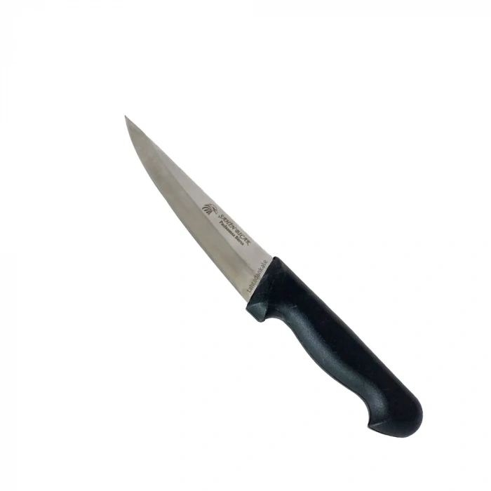 Hubrendy Kargo Bursa Kalın Kasap Bıçağı No:1, 14 Cm, Plastik Sap