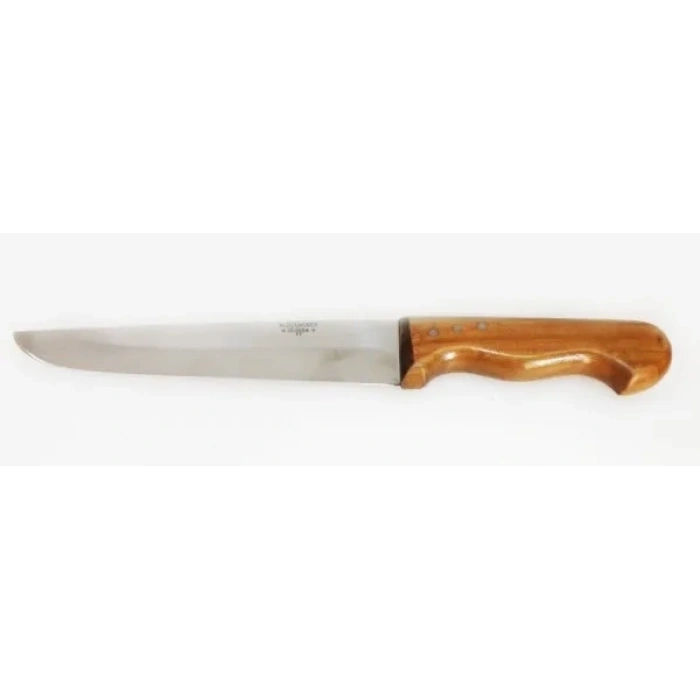 Hubrendy Kargo Bursa Kalın Küt Kasap Bıçağı No:4, 20 Cm - Ahşap Sap