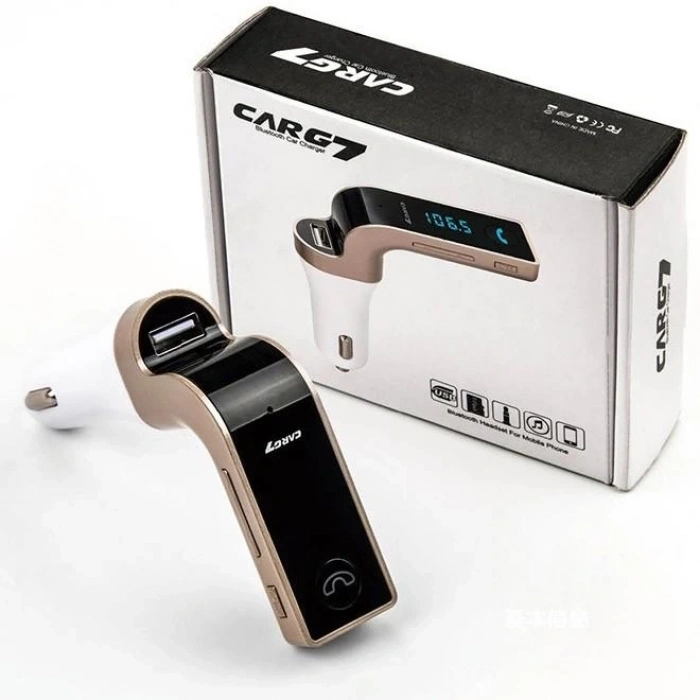 Hubrendy Kargo Carg7 Bluetooth Araç Fm Transmitter Usb Girişli