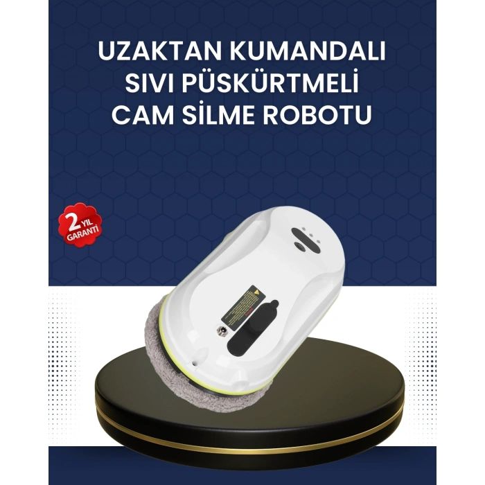 Hubrendy Kargo Çift Diskli Güvenli Otomatik Cam Silme Robotu