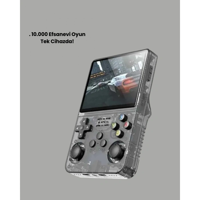 Hubrendy Kargo Çift Joystickli Retro Oyun Konsolu 2500mah Bataryalı