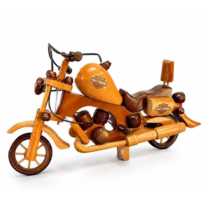 Hubrendy Kargo Dekoratif Ahşap Harley Motor No:1138