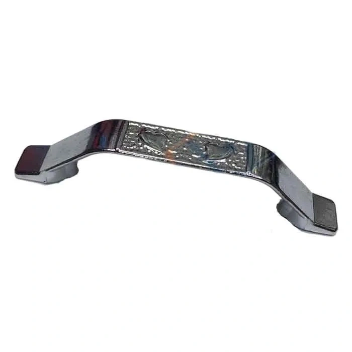 Hubrendy Kargo Dekoratif Zamak Kulp İçten - 64mm, Nikel, 1 Adet