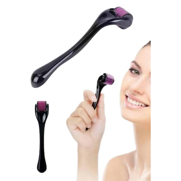 Hubrendy Kargo Derma Roller Titanyum Uçlu 540 Iğneli 1 Mm Iğne