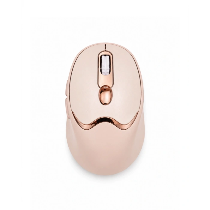Hubrendy Kargo Ergonomik Tasarımlı Kablosuz Mouse Bluetooth Ve Usb Alıcılı