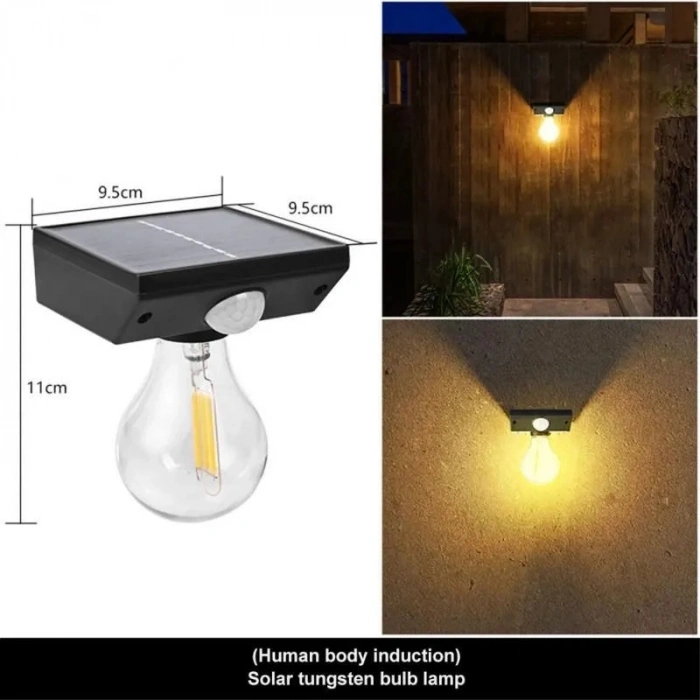 Hubrendy Kargo Fithome Yt-819 1 Watt Suya Dayanıklı Hareket Sensörlü Solar Led Lamba