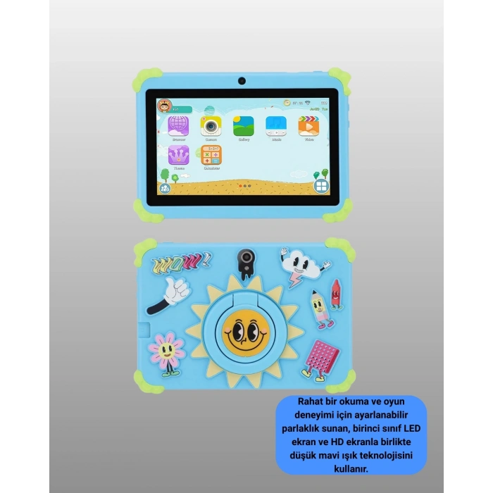Hubrendy Kargo G117 Çocuk Tableti