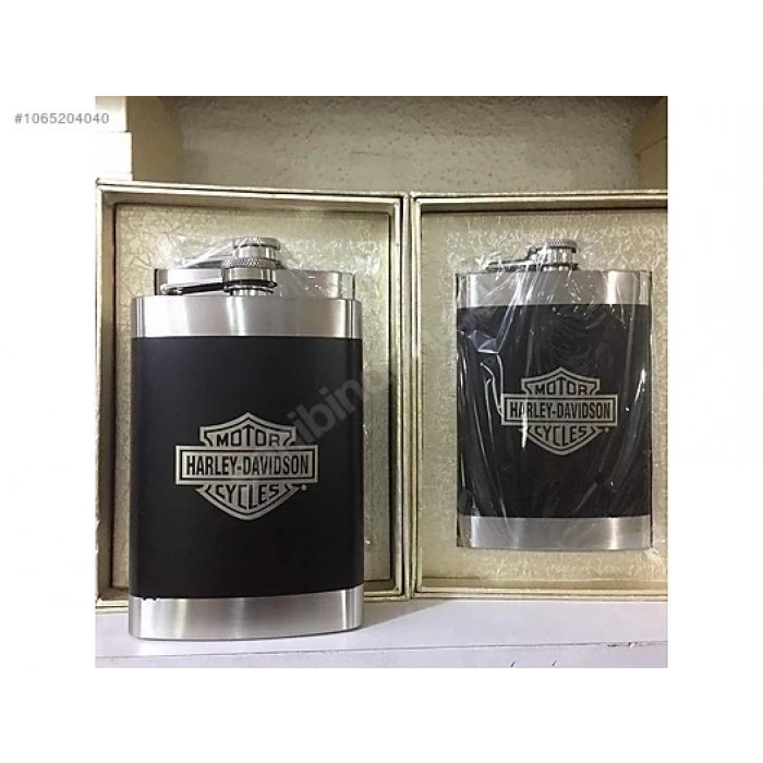 Hubrendy Kargo Harley Davidson Matara 8 Oz (240 Ml) İçecek Matarası