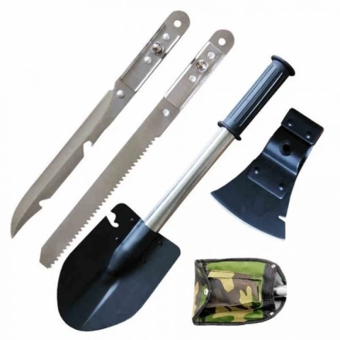 Hubrendy Kargo Için  Kürek Balta Testere Bıçak Takımı 4 Lü Set
