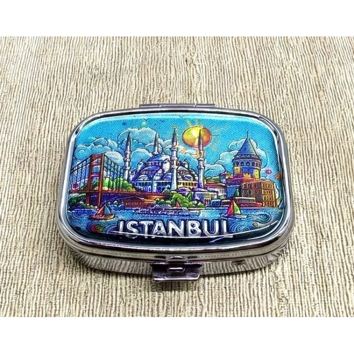 Hubrendy Kargo İstanbul Temalı İlaç Kutusu Alk4367