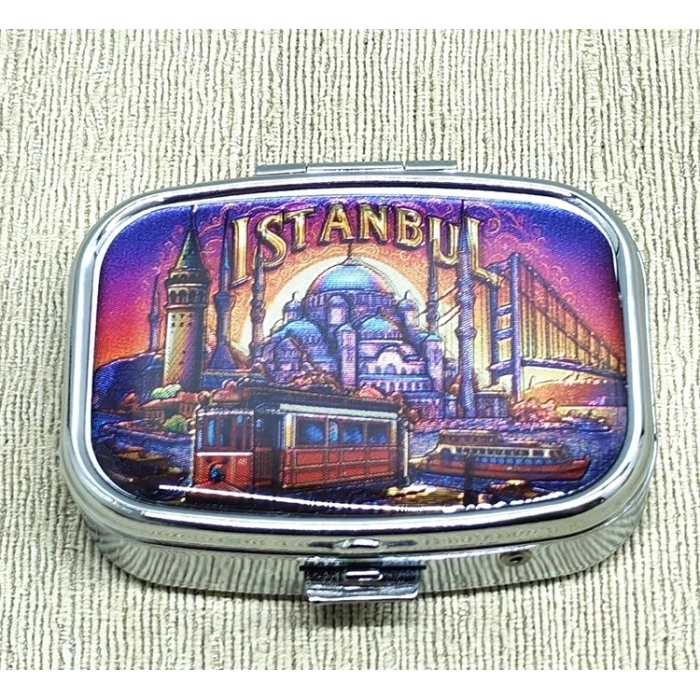 Hubrendy Kargo İstanbul Temalı İlaç Kutusu Alk4369