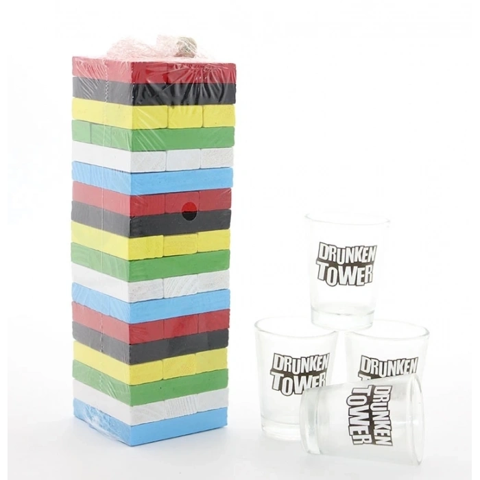 Hubrendy Kargo Jenga Shot Bardak Oyunu Alk1493