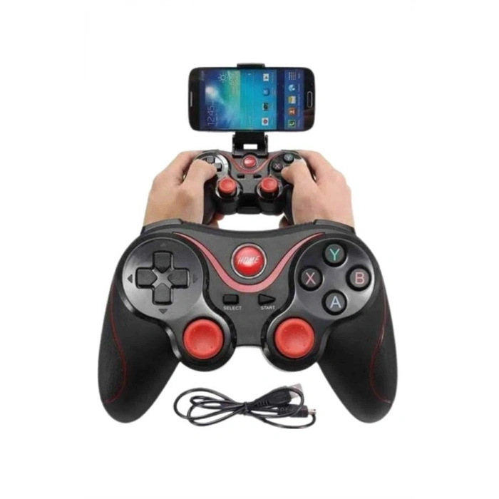 Hubrendy Kargo Joystik Gamepad Bluetooth Telefon Tutucu Oyun Kolu Telefon Android Uyumlu