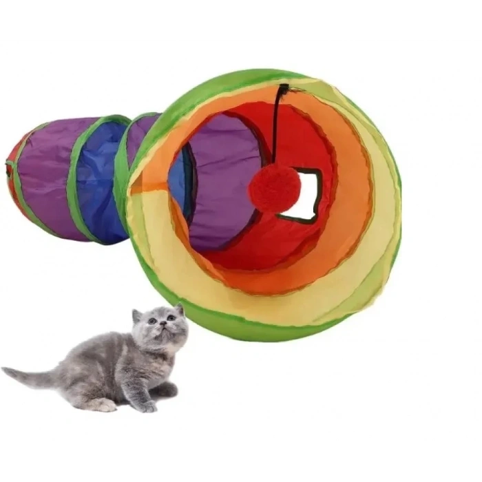 Hubrendy Kargo Kedi Oyun Tüneli 117 Cm
