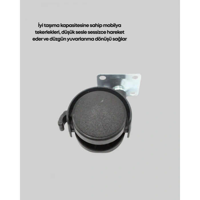Hubrendy Kargo Kilitli 4cm Ayak Tekli