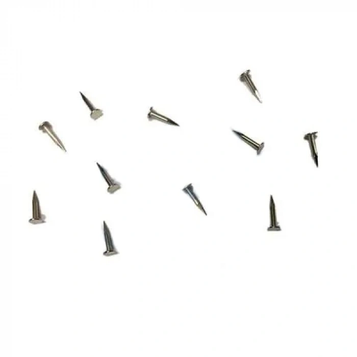 Hubrendy Kargo Klips, Menteşe, Ayağı Çivisi  7mm Çelik - Nikel 100gr