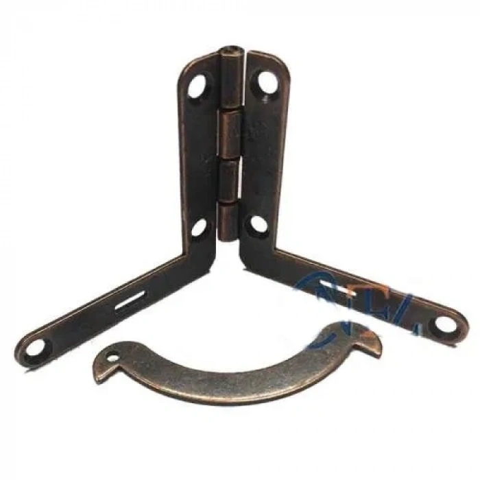 Hubrendy Kargo Makaslı Menteşe - 16x36x76mm, Oksit, 1 Adet