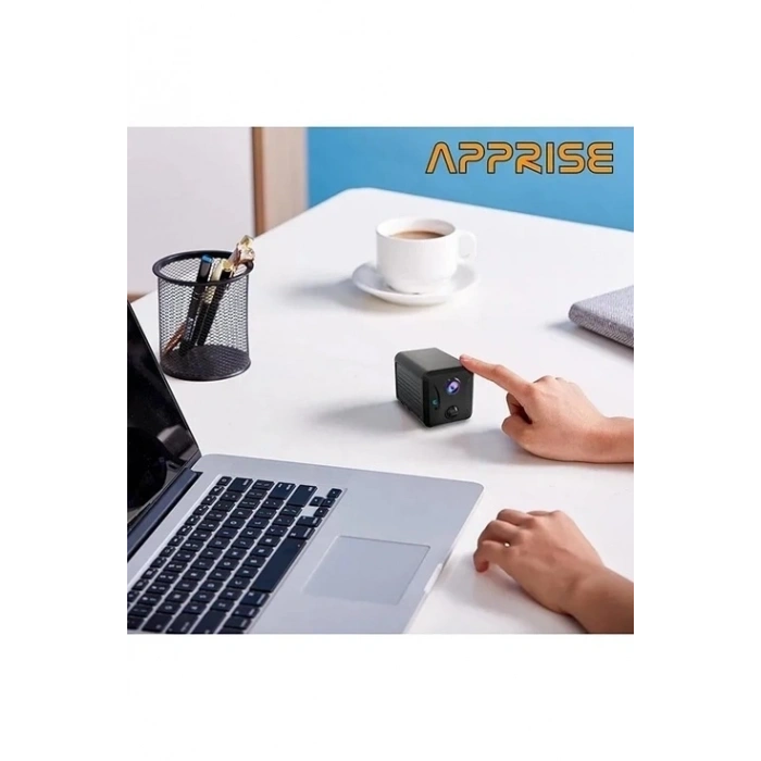 Hubrendy Kargo Mini Ip Kamera Sensörlü Algılamalı Sesli Konuşmalı 1080p Hd Wifi Kamera
