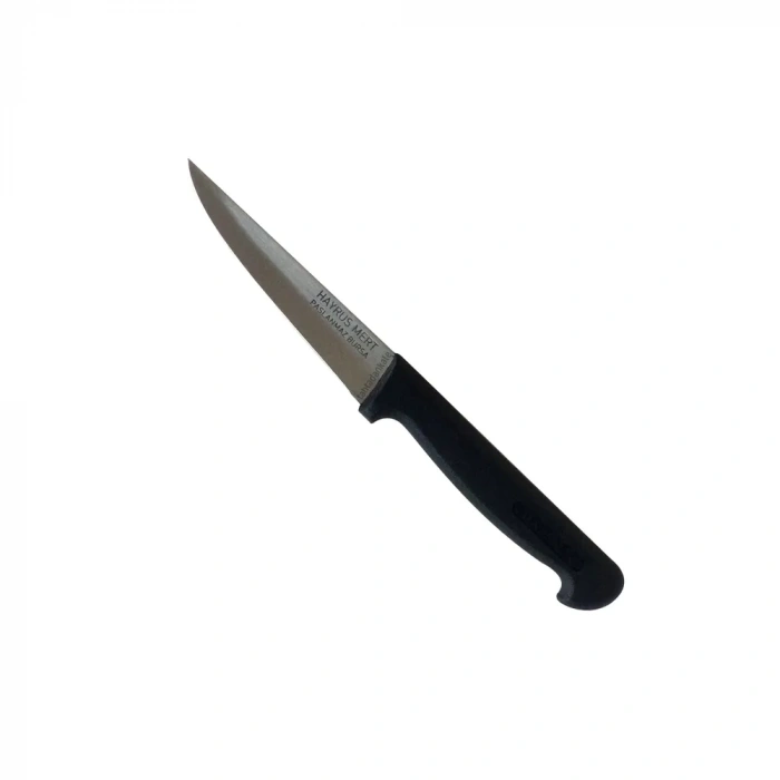 Hubrendy Kargo Paslanmaz Bursa Sebze Bıçağı 11 Cm, Plastik Sap