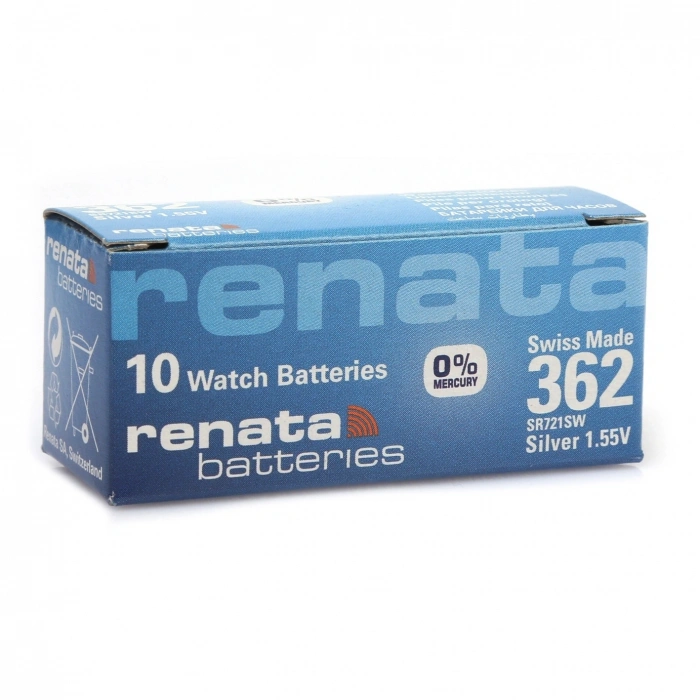 Hubrendy Kargo Renata 362 Sr721sw 1.55v Alkalin Saat Pili 10 Adet