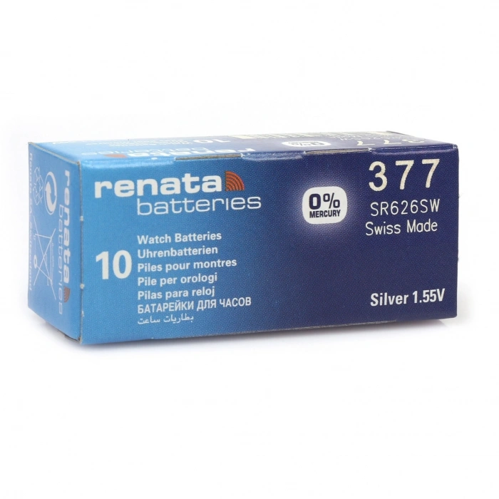 Hubrendy Kargo Renata 377 Sr626sw 1.55v Alkalin Saat Pili 10 Adet