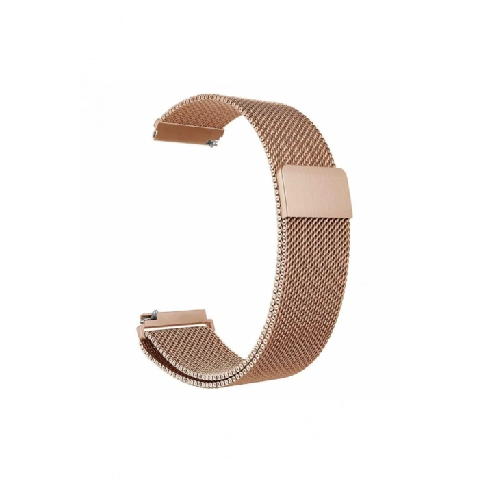 Hubrendy Kargo Samsung Galaxy Active 2 44 Mm Kordon Hasır Metal Kordon