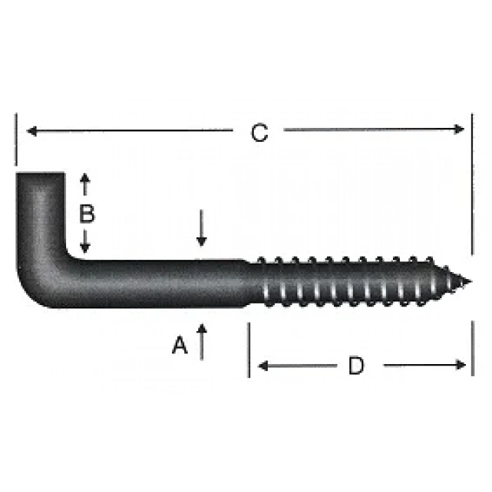 Hubrendy Kargo Şofben Çivisi No 1 / 5.8x50 - 100 Adet