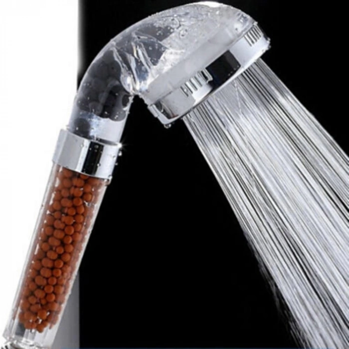 Hubrendy Kargo Su Arıtmalı Duş Başlığı Tasarruflu Boncuklu Banyo Duş Başlığı