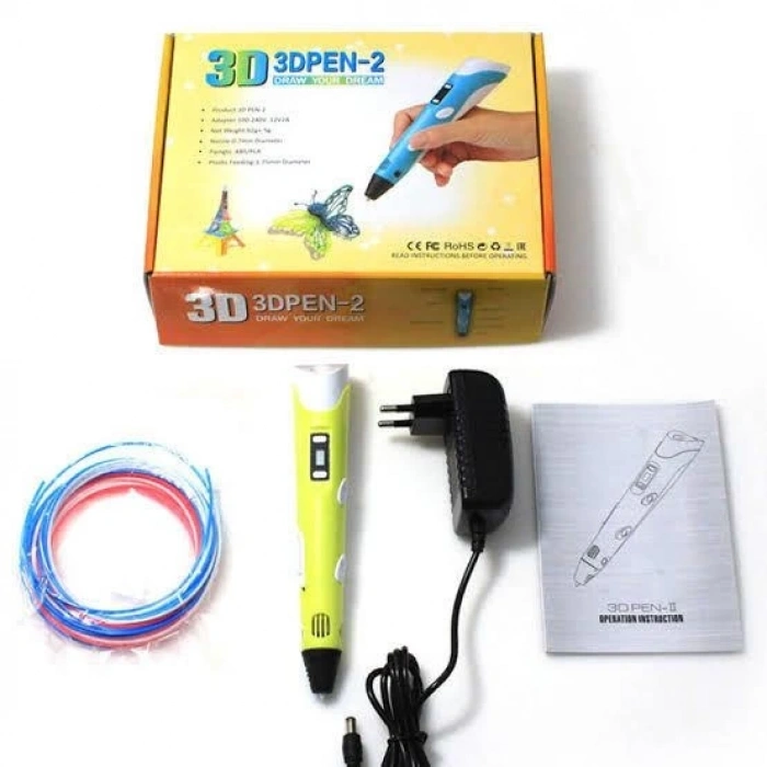 Hubrendy Kargo Üç Boyutlu Yazıcı 3d Kalem Pen Printer
