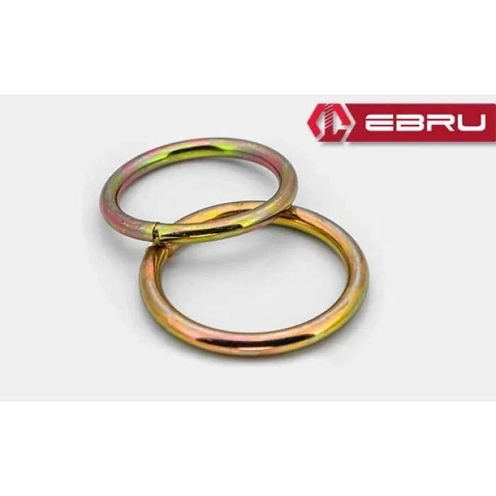 Hubrendy Kargo Yuvarlak Çelik Halka 20 - 100 Adet